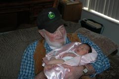 Grandpa and Hailey awwww